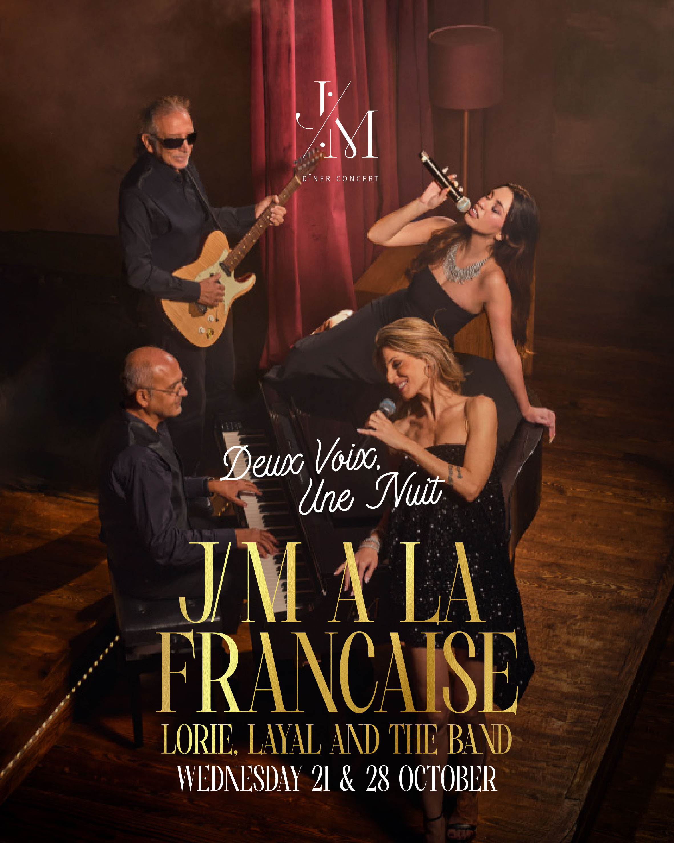 J/M à La Française Deux Voix, Une Nuit