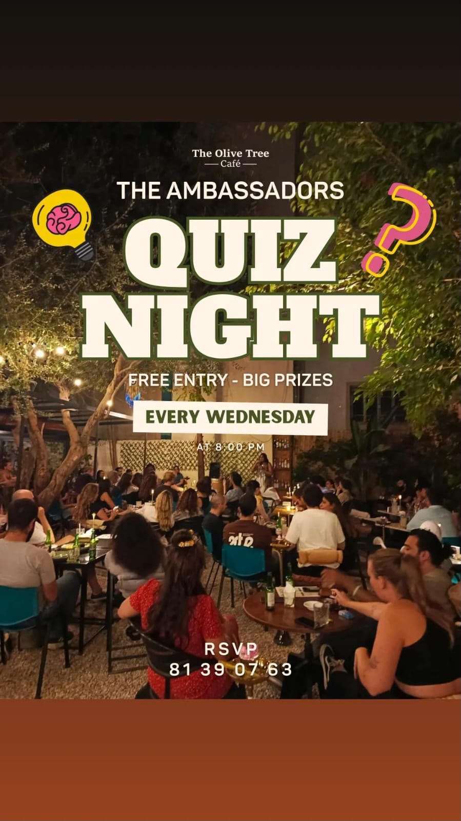 Quiz Night at The Ambassadors