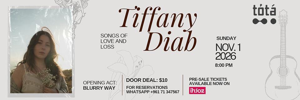 Tiffany Diab LIVE @ Tota Beirut