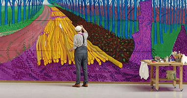 David Hockney at the Royal Academy of Arts by Phil Grabsky