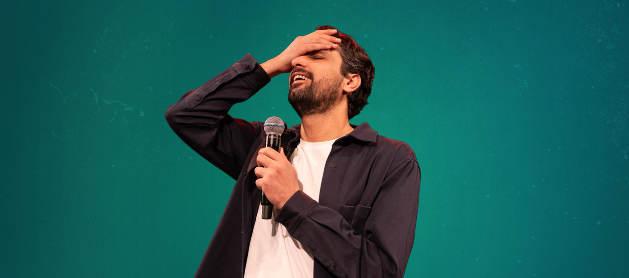 Stand up comedy with Alaa Abu Diab "VR" at Metro Al Madina