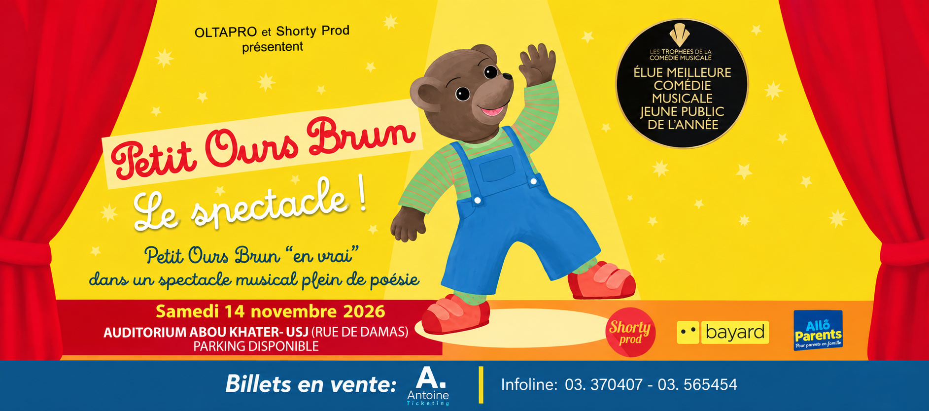 Petit Ours Brun fait son spectacle