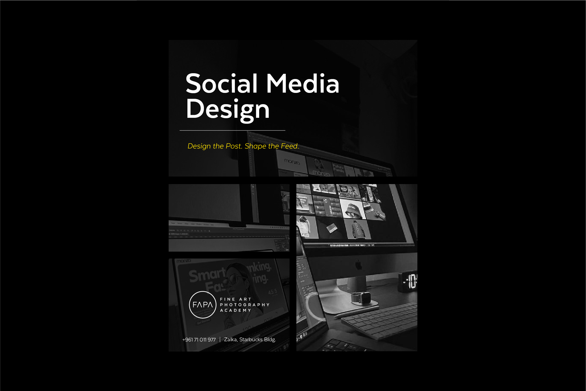 Social Media Design at Fine Art Photography Academy