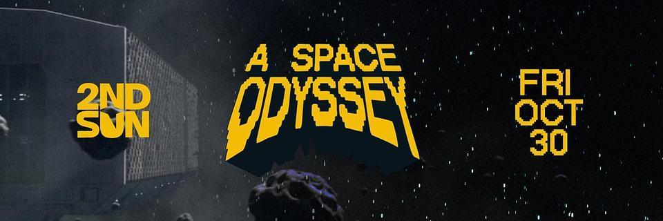 2ND SUN Halloween: A Space Odyssey event artwork